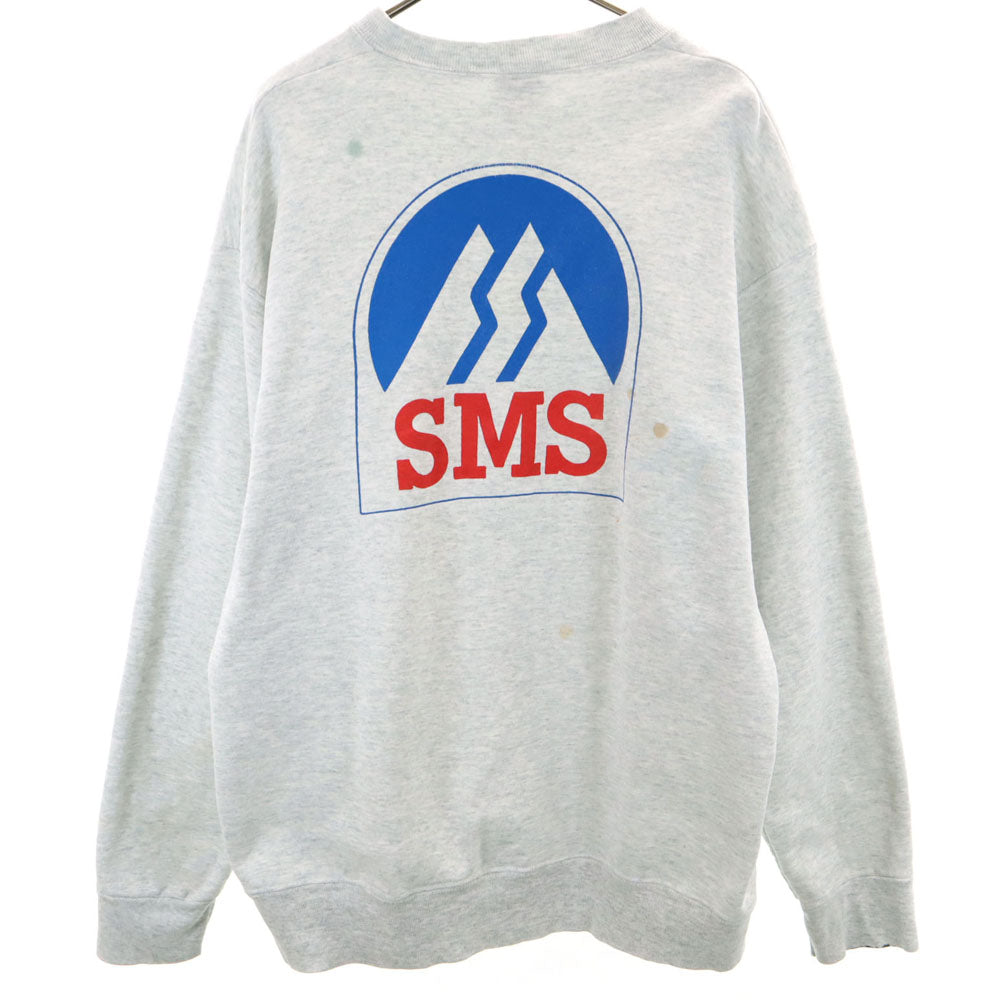 フルーツオブザルーム 90s USA製 オールド 長袖 スウェット トレーナー L ライトグレー FRUIT OF THE LOOM メンズ