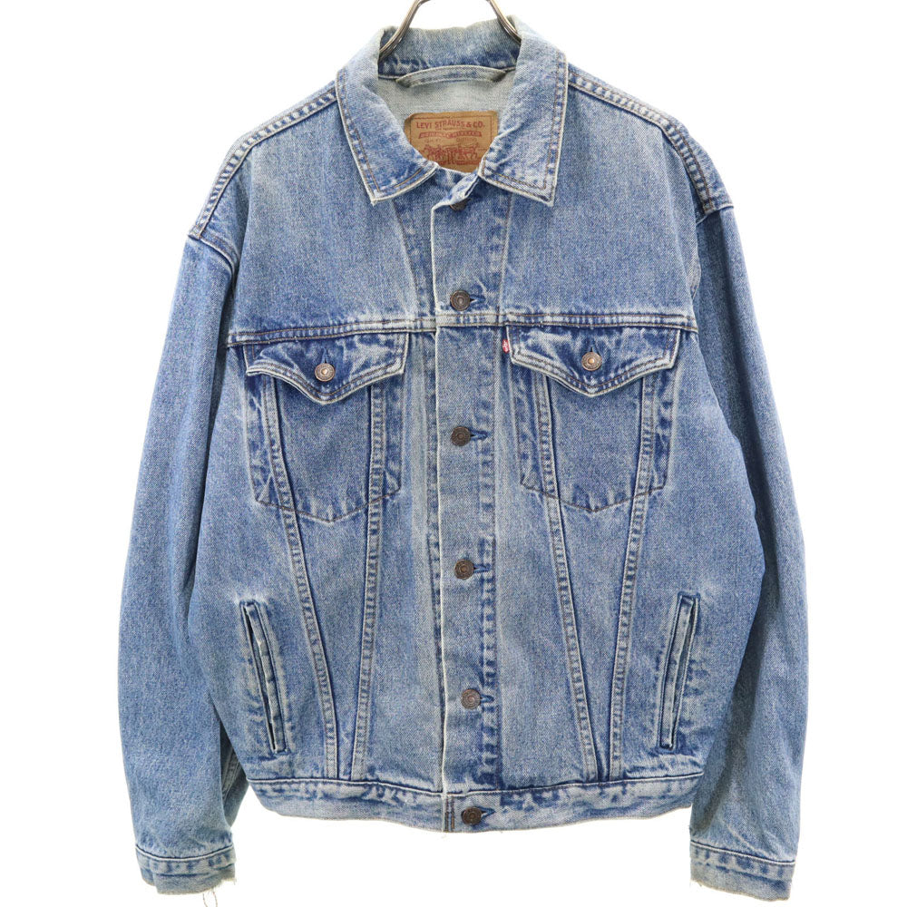 Levi's リーバイス 90s 75525 カナダ製 オールド デニムジャケット S ブルー ジージャン トラッカー メンズ