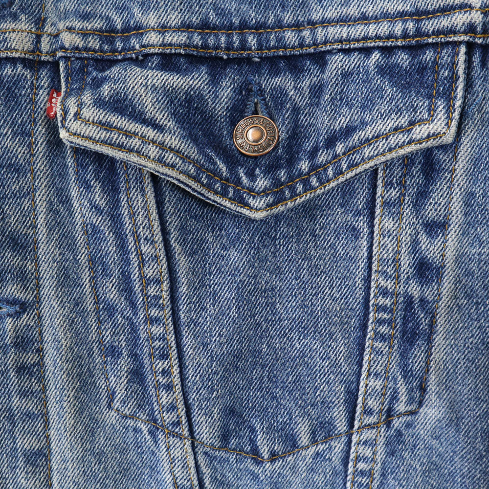 Levi's リーバイス 90s 75525 カナダ製 オールド デニムジャケット S ブルー ジージャン トラッカー メンズ