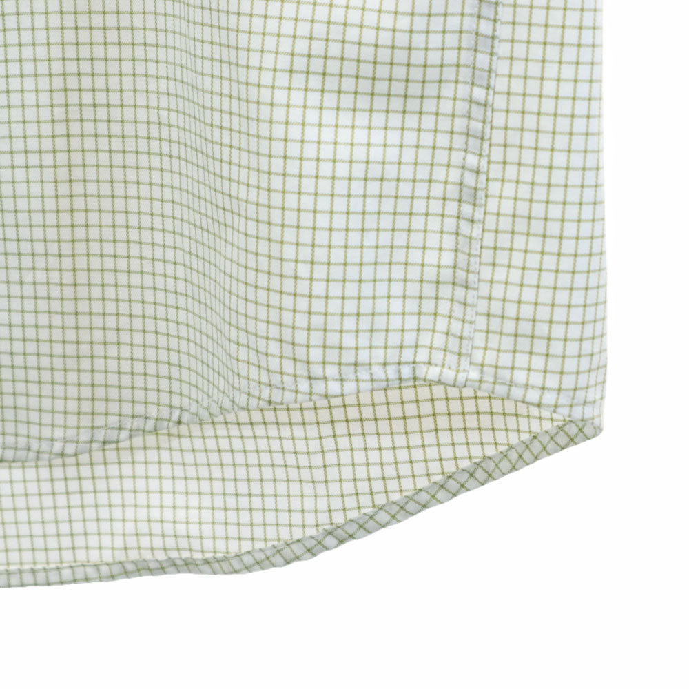 未使用 ラフシモンズ チェック柄 長袖 シャツ 48 ホワイト 他 RAF SIMONS メンズ