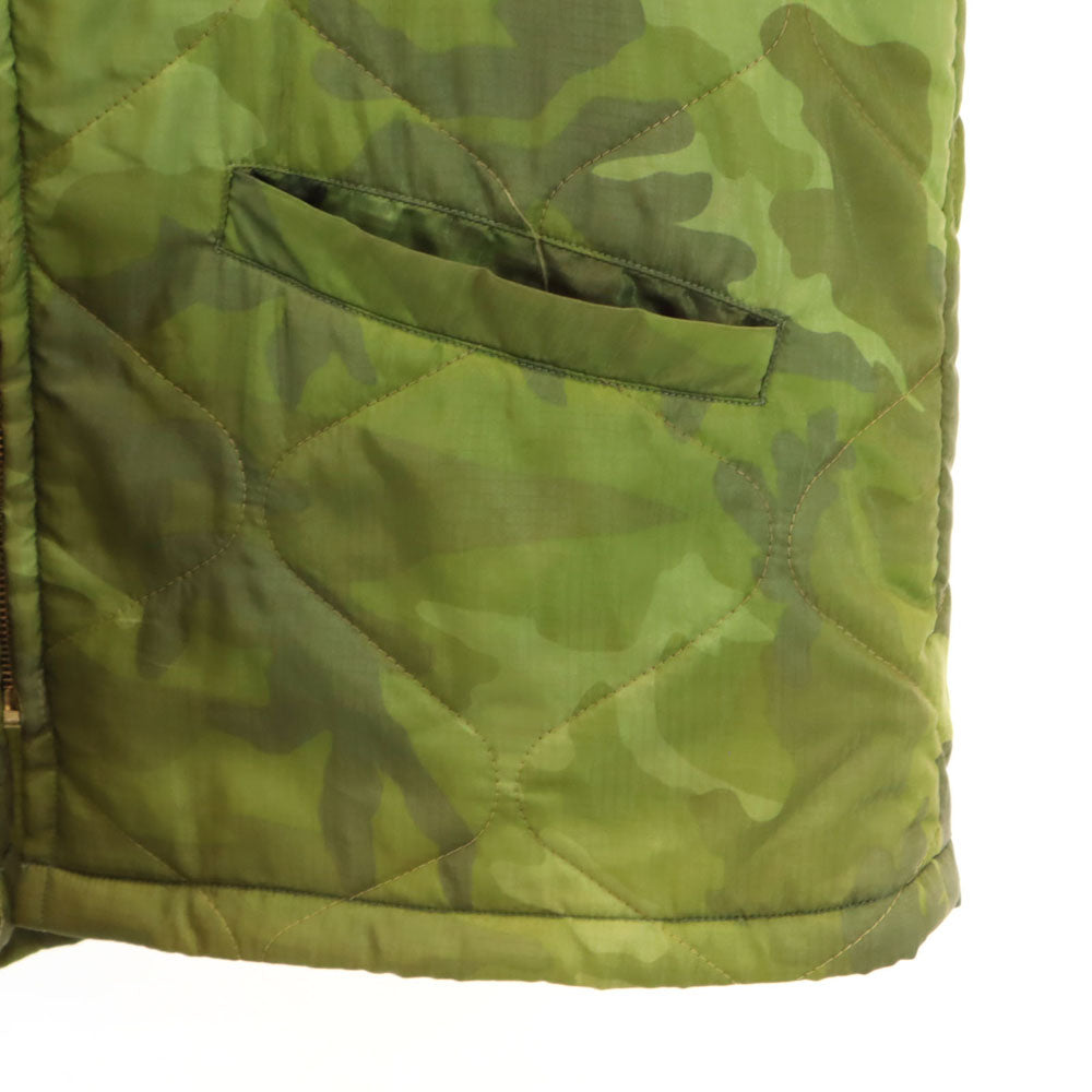 東洋エンタープライズ トーヨーエンタープライズ TT10728 マップ刺繍 迷彩ベトジャン キルティングジャケット M カーキ スーベニア メンズ