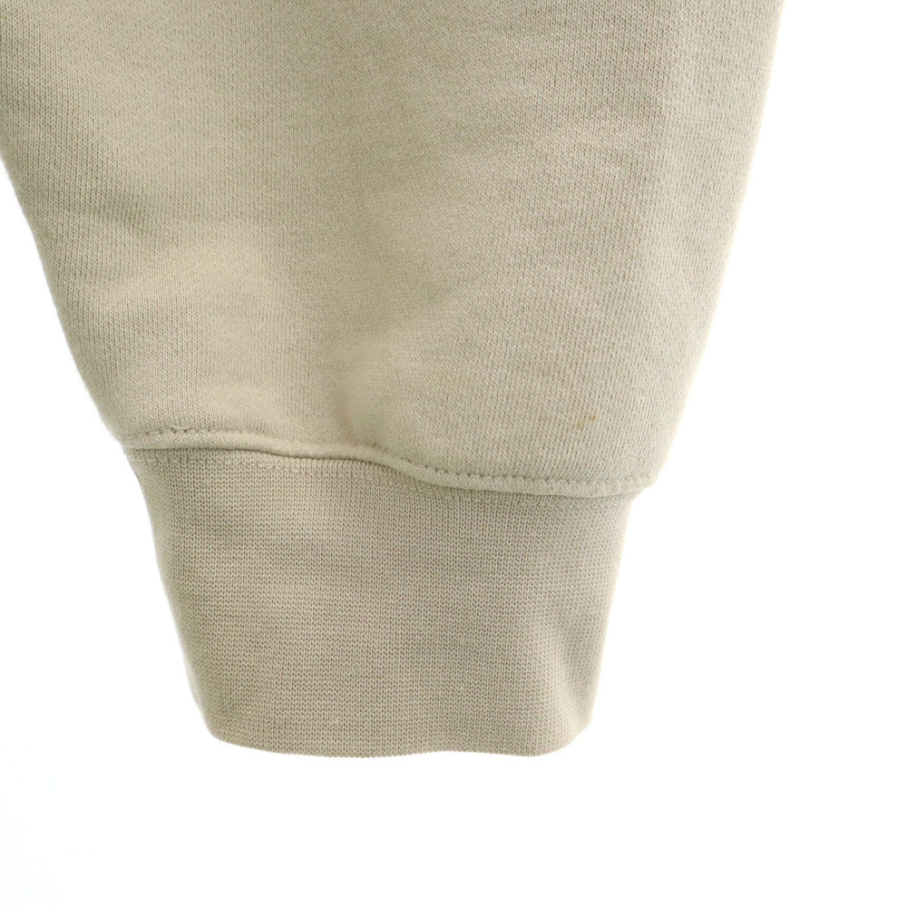 ESSENTIALS エッセンシャルズ 長袖 スウェットパーカー XL ベージュ 裏起毛 メンズ