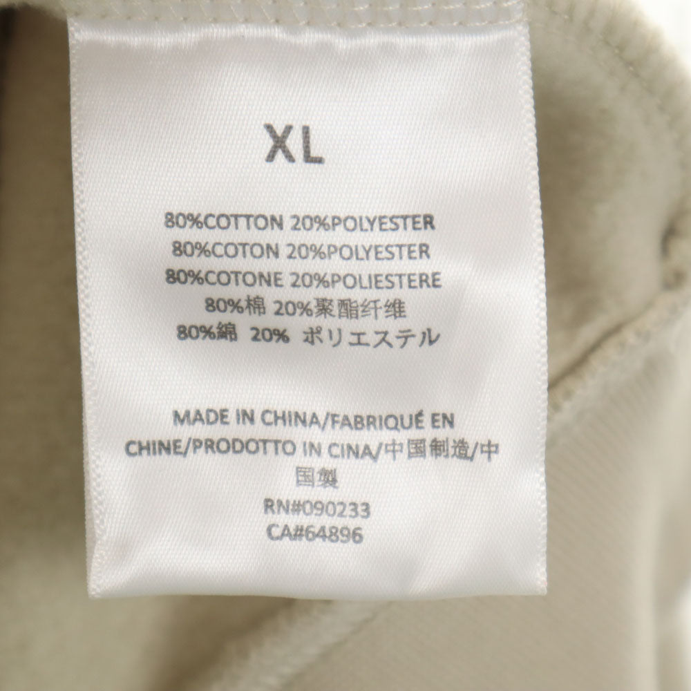 ESSENTIALS エッセンシャルズ 長袖 スウェットパーカー XL ベージュ 裏起毛 メンズ