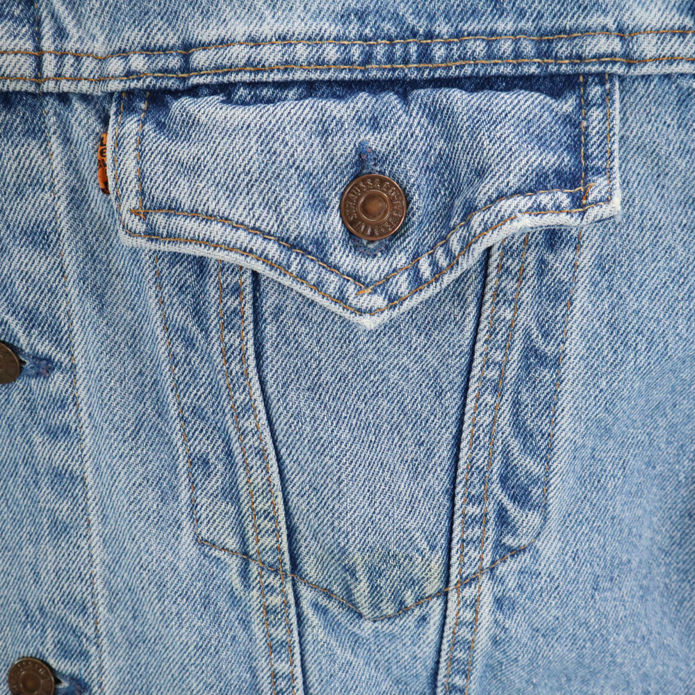 Levi's リーバイス 90s 75505-0212 オレンジタブ　オールド デニムジャケット 44 ブルー ジージャン メンズ