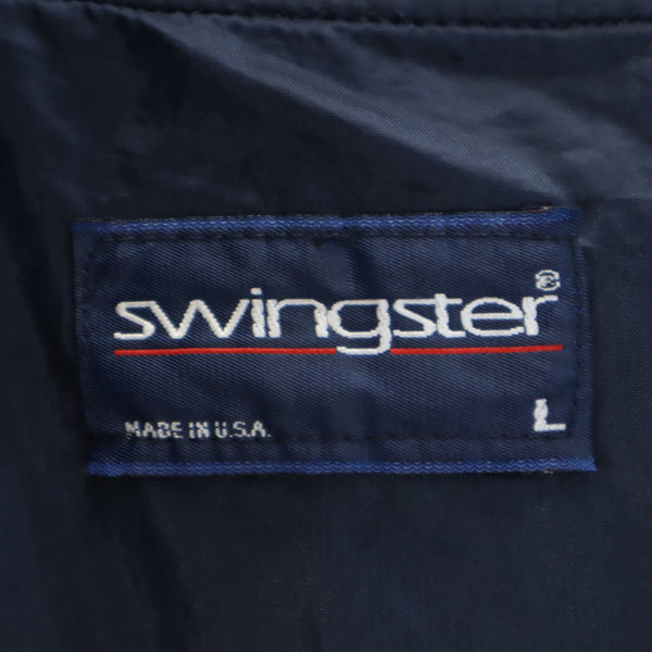 スウィングスター 90s オールド ブルゾン 44 ネイビー Swingster ジャケット メンズ