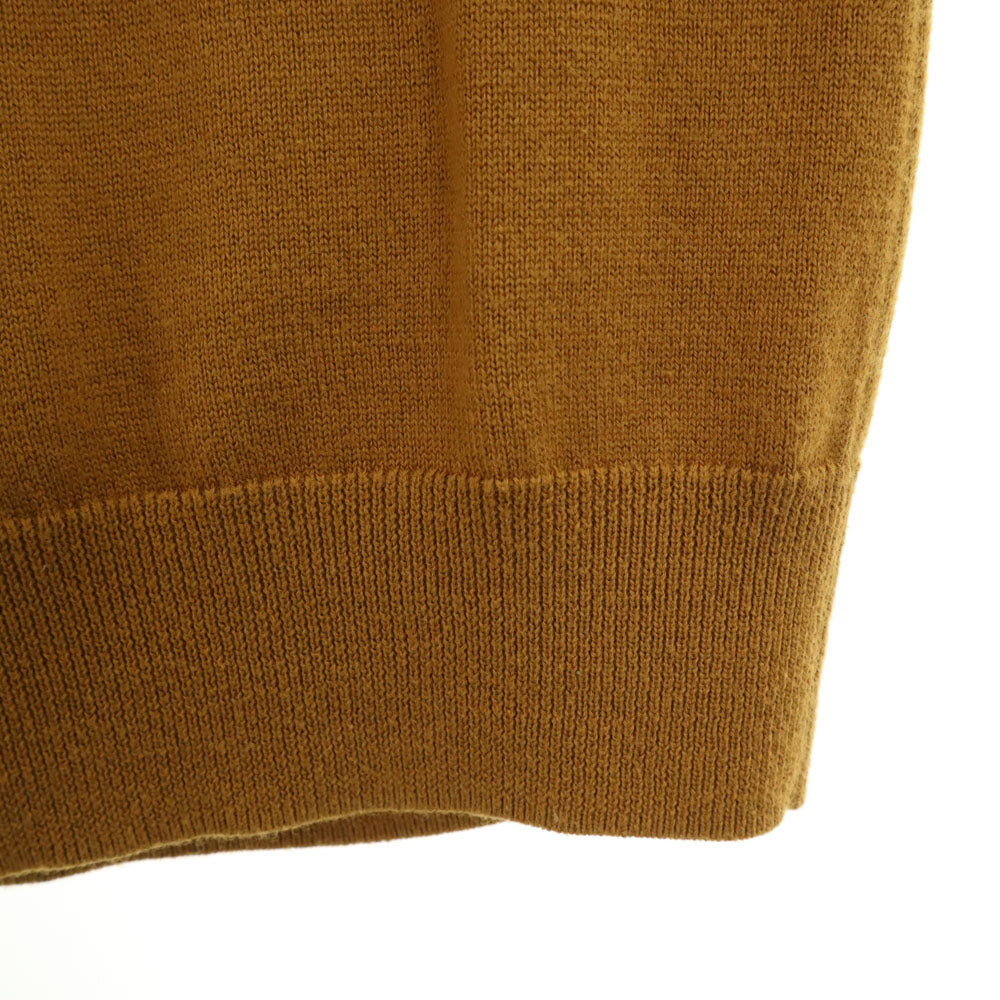 FRED PERRY フレッドペリー ウールブレンド 長袖 セーター S イエロー系 ニット メンズ