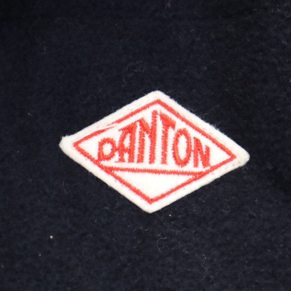 Danton ダントン ビームス別注 ウールモッサ ダウンジャケット 34 ネイビー x BEAMS レディース