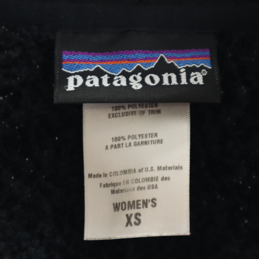 patagonia パタゴニア 36112F8 フリースジャケット XS ブラック アウトドア レディース