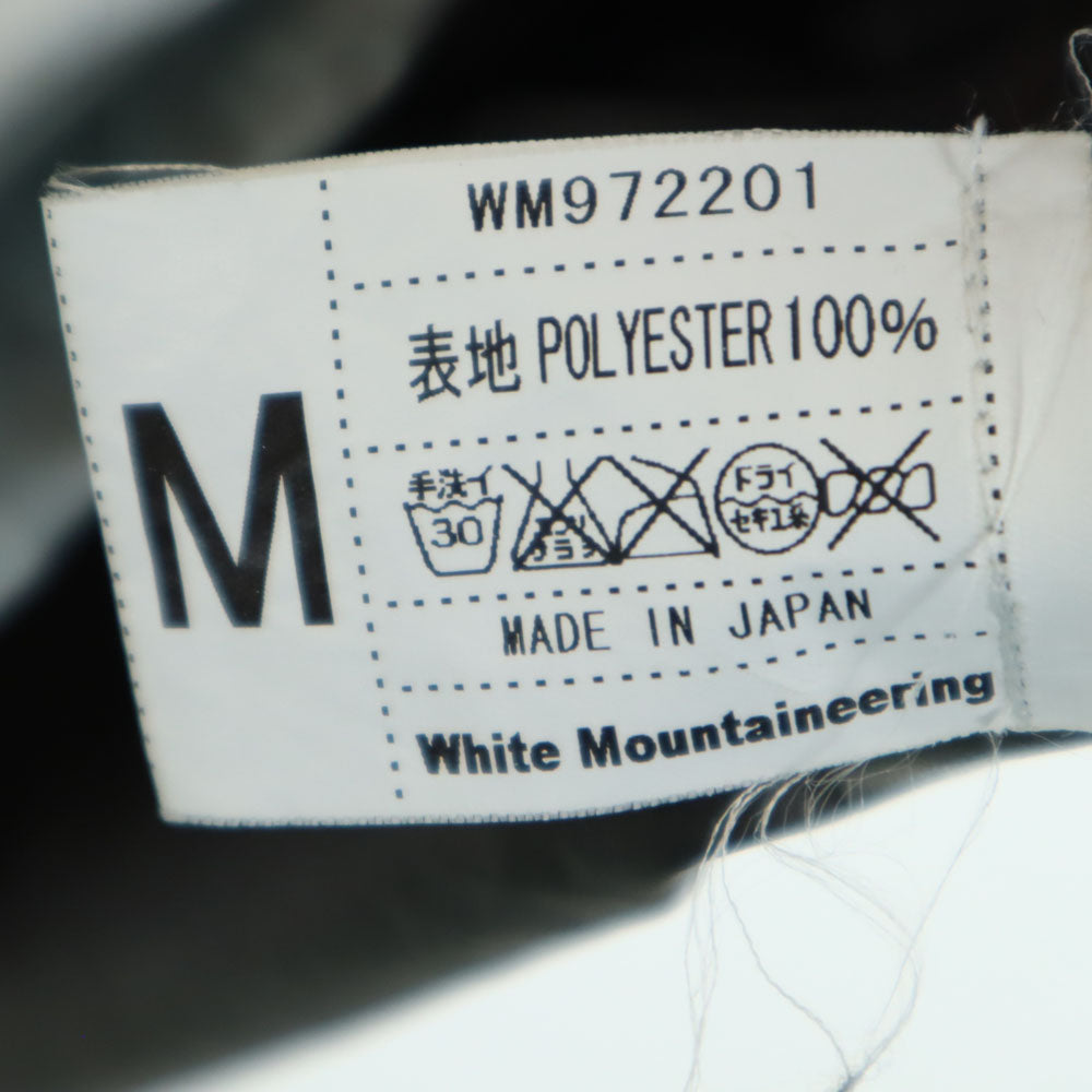 WHITE MOUNTAINEERING ホワイトマウンテニアリング 日本製 迷彩柄 アノラックパーカー ジャケット M グレー プルオーバー カモフラ メンズ