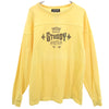 ステューシー 長袖 スウェット トレーナー M イエロー系 STUSSY authentic メンズ