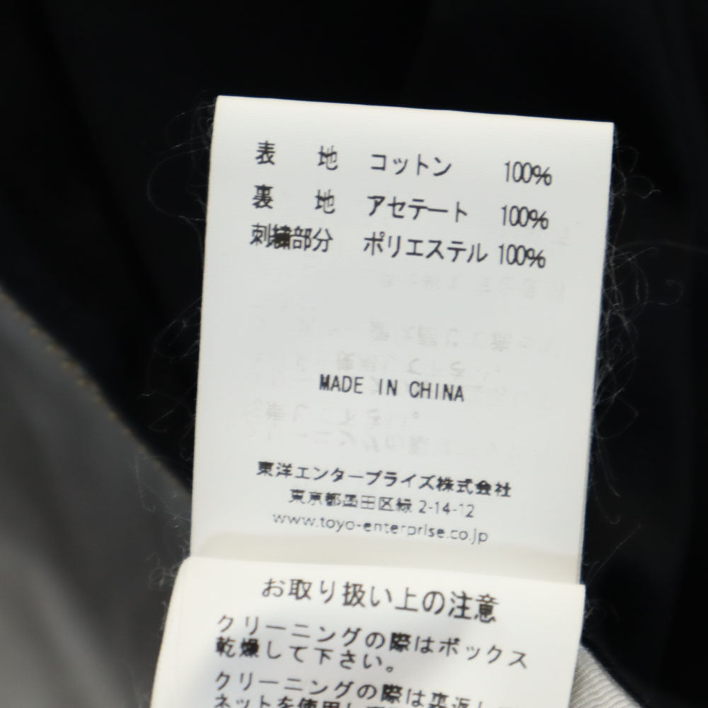 東洋エンタープライズ トーヨーエンタープライズ ルーニーテューンズ TT14573 長袖 コットンベトナム ジップジャケット S ブラック系 Looney Tunes ROAD RUNNER メンズ