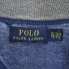 ポロラルフローレン ニットジャケット XL 青紺 POLO RALPH LAUREN ブルゾン メンズ