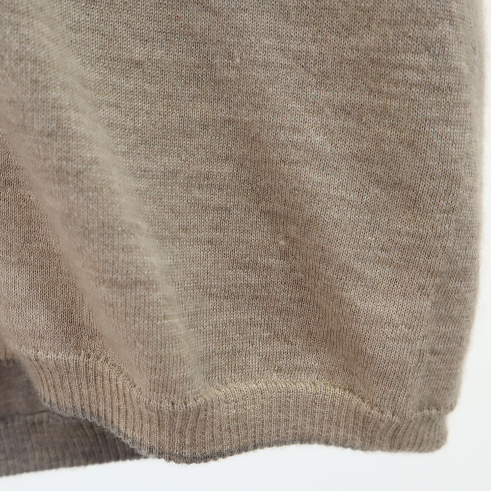 FOXEY フォクシー カシミヤブレンド 長袖 ニットジャケット 38 ベージュ系 レディース