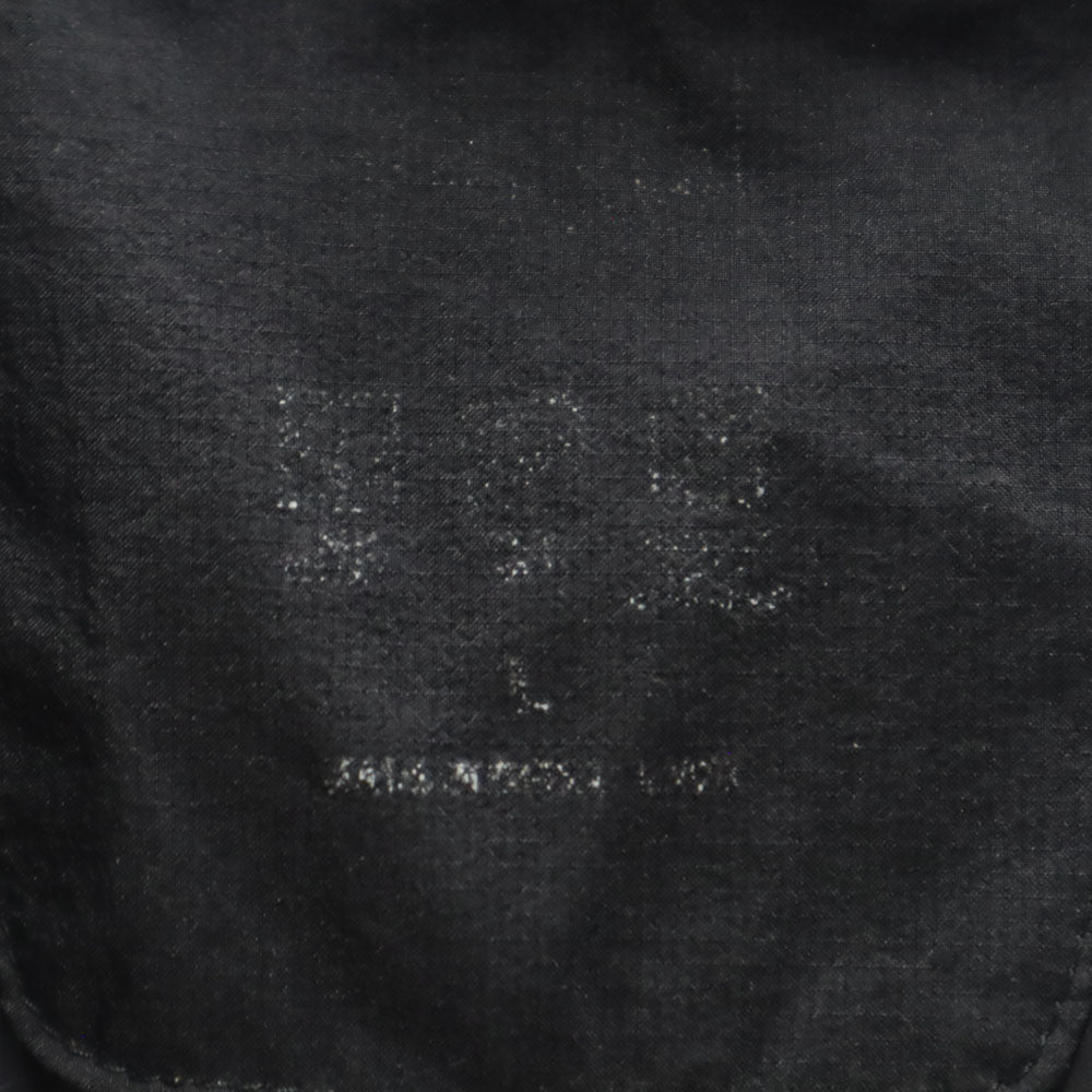 UNIQLO ユニクロ 長袖 シームレス ダウンコート L ブラック系 フード メンズ