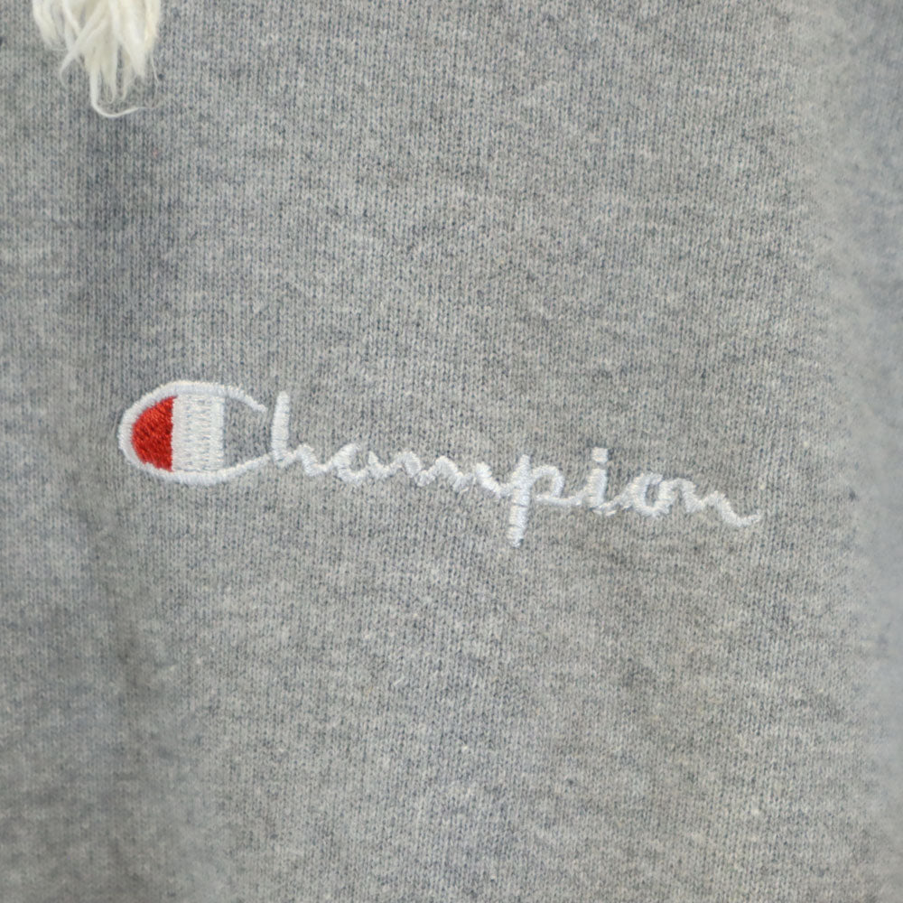 Champion チャンピオン 90s USA製 オールド 長袖 スウェットパーカー L グレー プルオーバー 裏起毛 メンズ