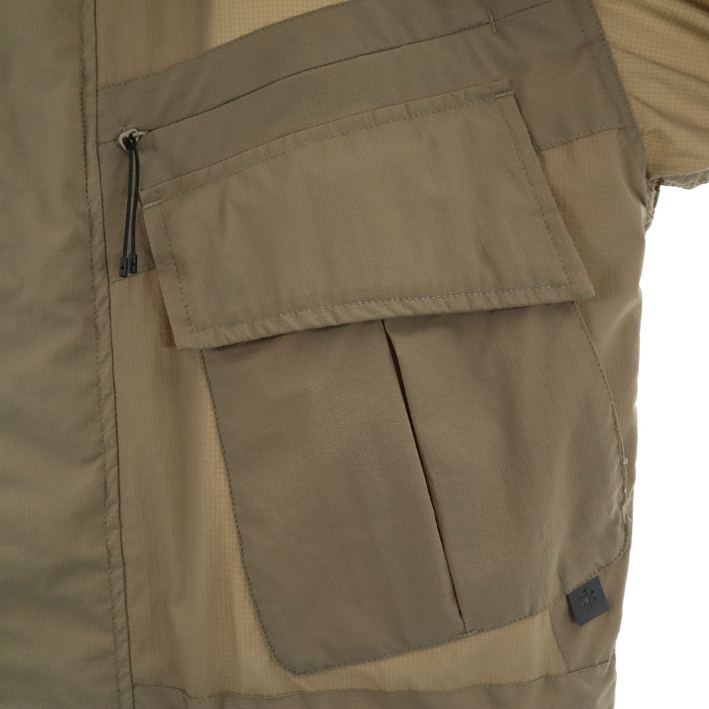 snowpeak スノーピーク ミリタリージャケット S カーキ メンズ