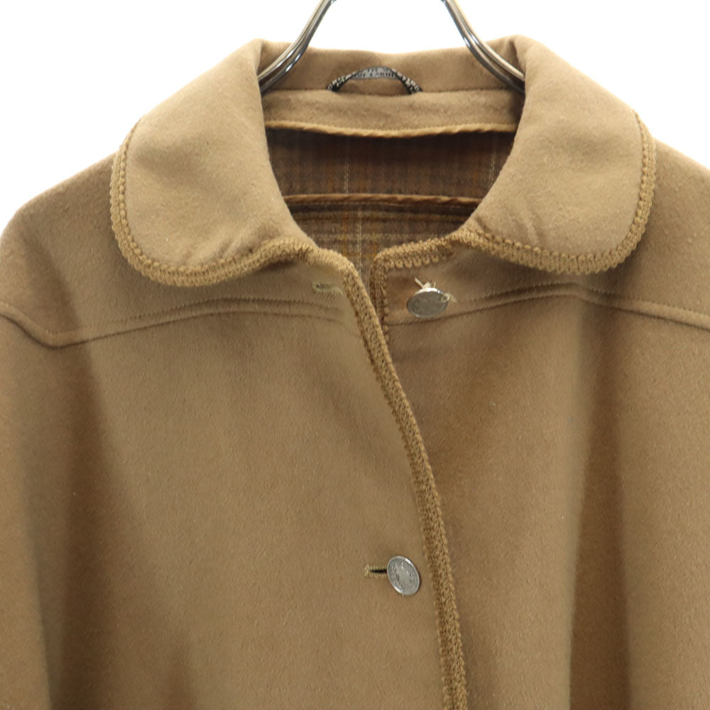 ORIGINAL TIROLER LODEN 90s steinbock オールド ポンチョ ウールコート 36 ブラウン ケープコート レディース