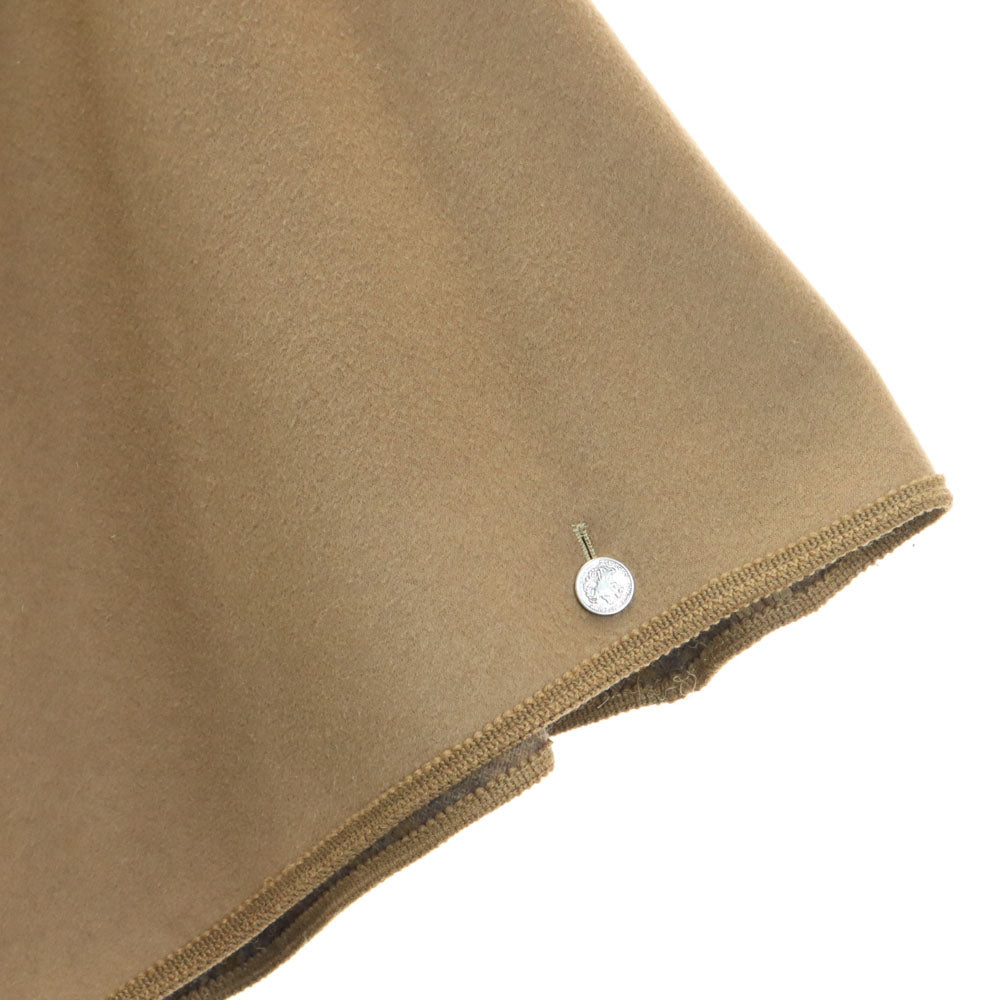 ORIGINAL TIROLER LODEN 90s steinbock オールド ポンチョ ウールコート 36 ブラウン ケープコート レディース