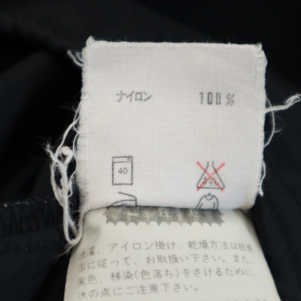 adidas アディダス 70s 80s デサント製 ヴィンテージ トレフォイルロゴ ナイロンジャケット LL ブラック ウィンドブレーカー メンズ