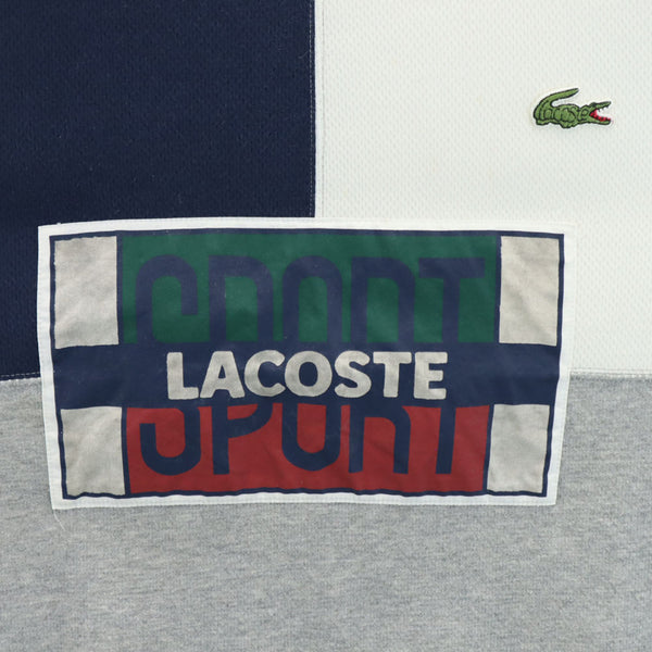 ラコステ 長袖 スウェット トレーナー 4 グレー系 LACOSTE SPORT メンズ