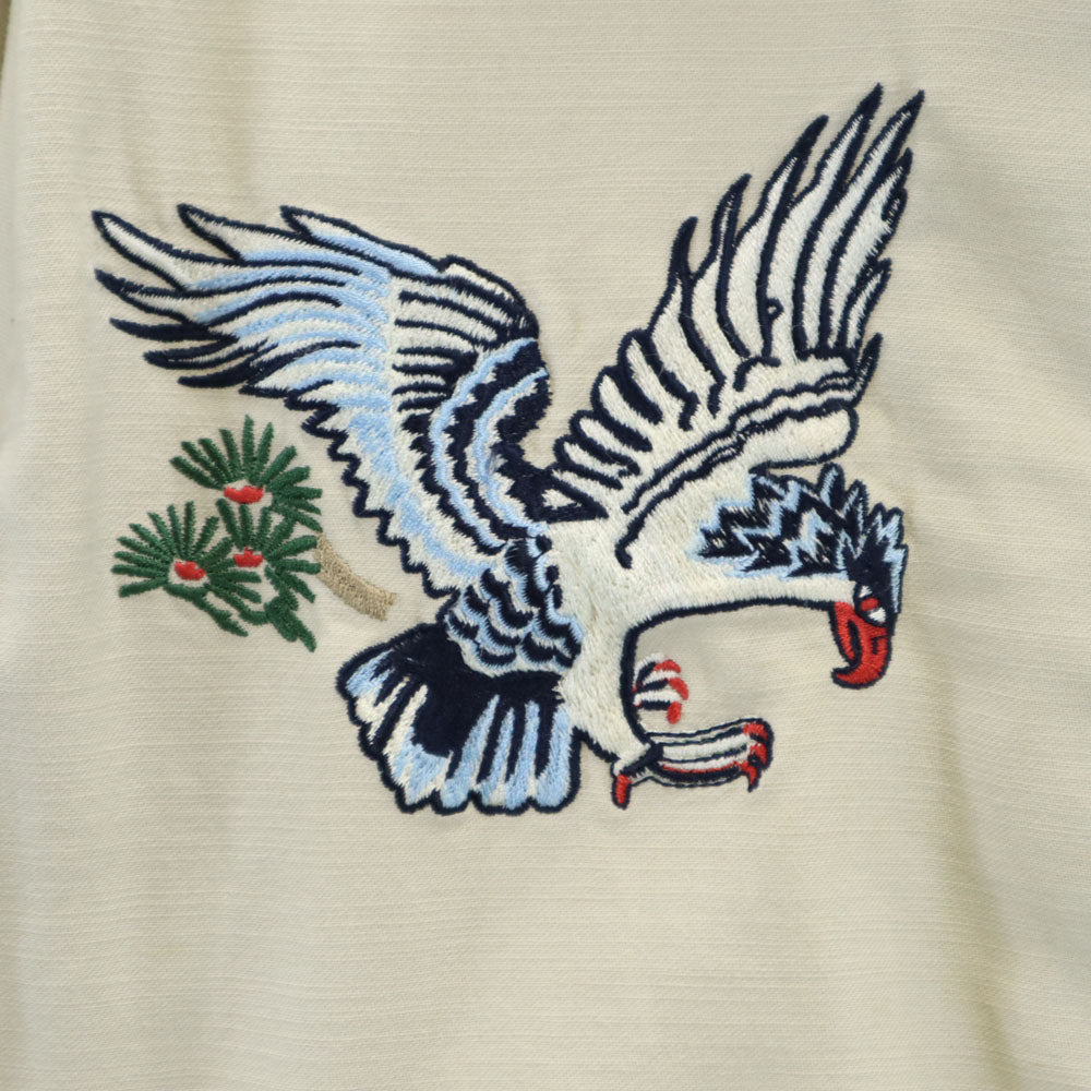 AVIREX アヴィレックス ジップジャケット L グレージュ系 レディース