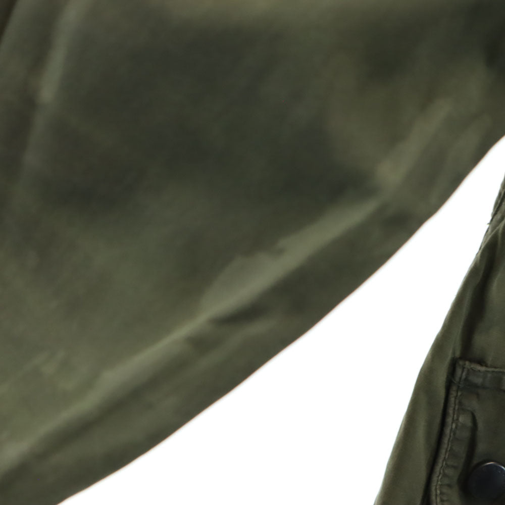 Barbour バブアー FLYWEIGHT WAX UTILITY オイルドジャケット 16 カーキ ブルゾン ヨーロッパ古着 レディース