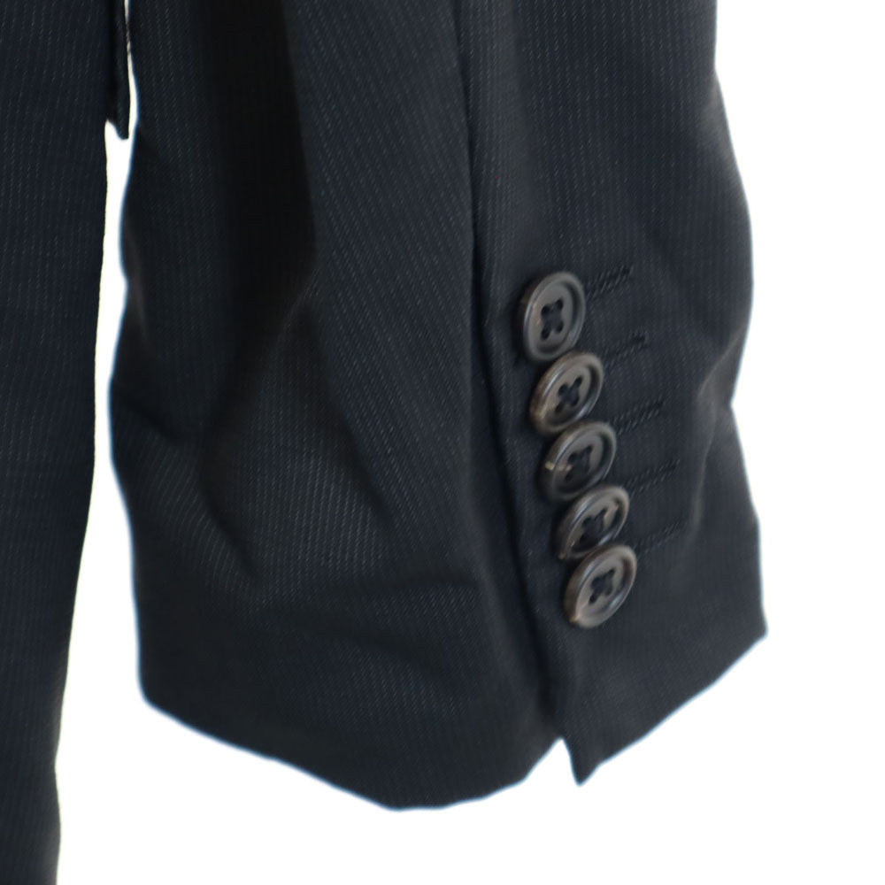 Paul Smith ポールスミス 日本製 ウール スーツ 上下 セットアップ L ブラック メンズ