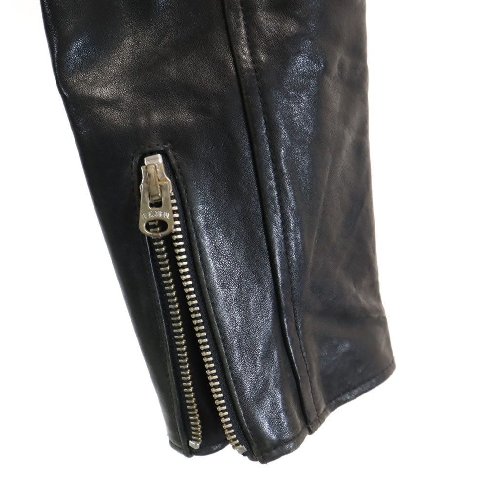 美品　ビューティフルピープル　シュリンクレザーダブルライダース　サイズ130 beautiful people (ビューティフルピープル) shrink leather