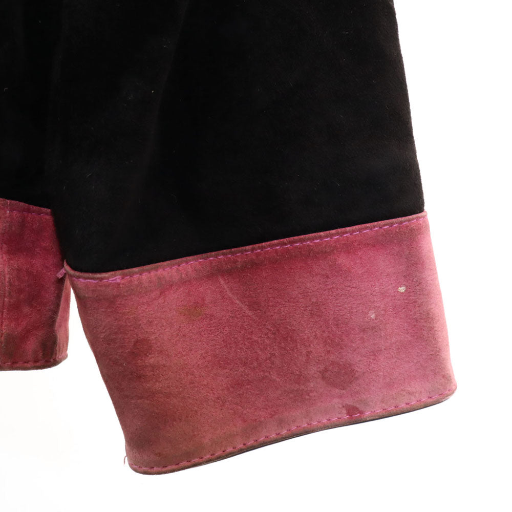 yoo tin レザージャケット ブラック 他 レディース