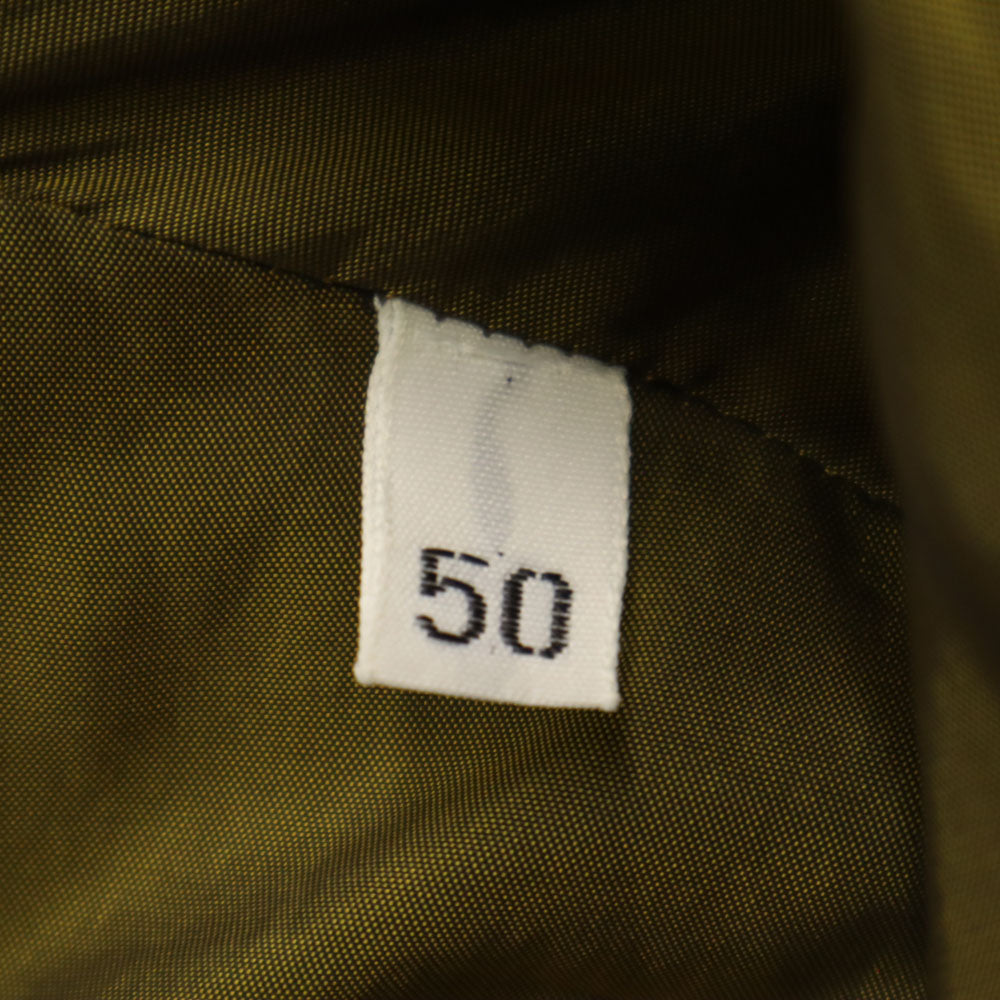 Bizzairo 90s イタリア製 オールド コットンジャケット 50 イエロー ブルゾン メンズ