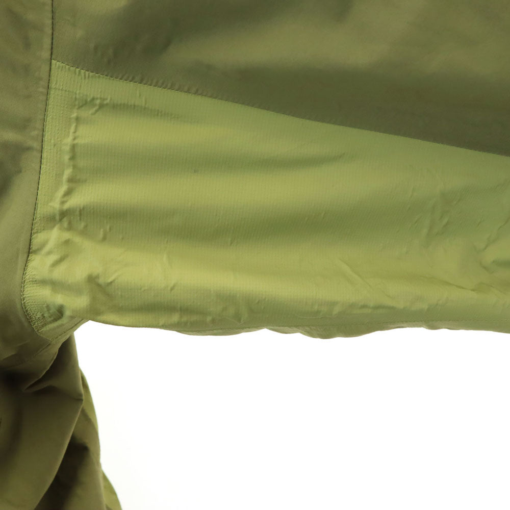 HAGLOFS ホグロフス GORE-TEX アウトドアジャケット L ライトグリーン フード取り外し可 メンズ