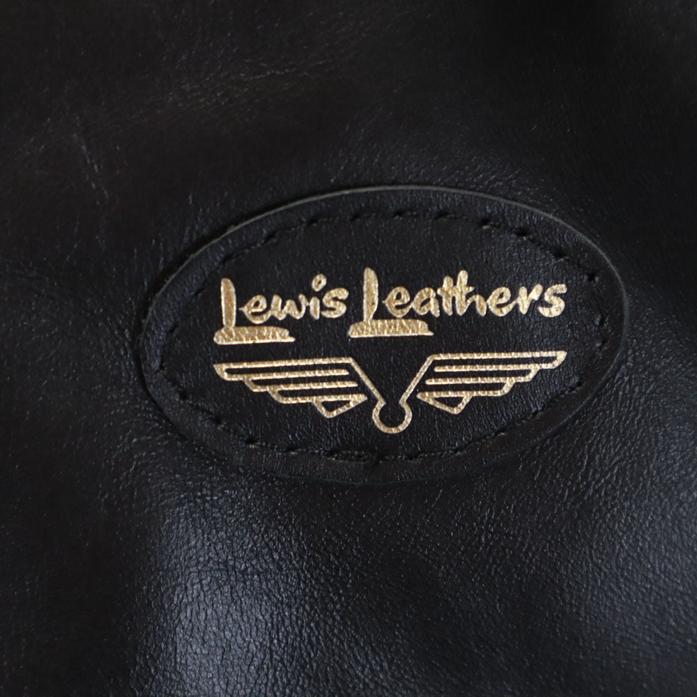 Lewis Leathers ルイスレザー イングランド製 ドミネーター ライダースジャケット 34 ブラック メンズ