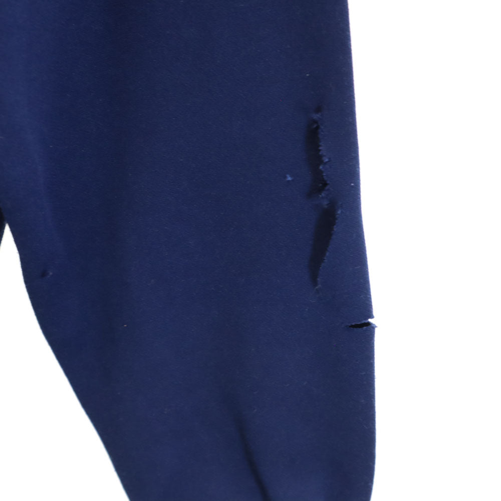 adidas アディダス 70s ヴィンテージ デサント製 トレフォイルロゴ 西ドイツタグ トラックジャケット S ネイビー ジャージ メンズ