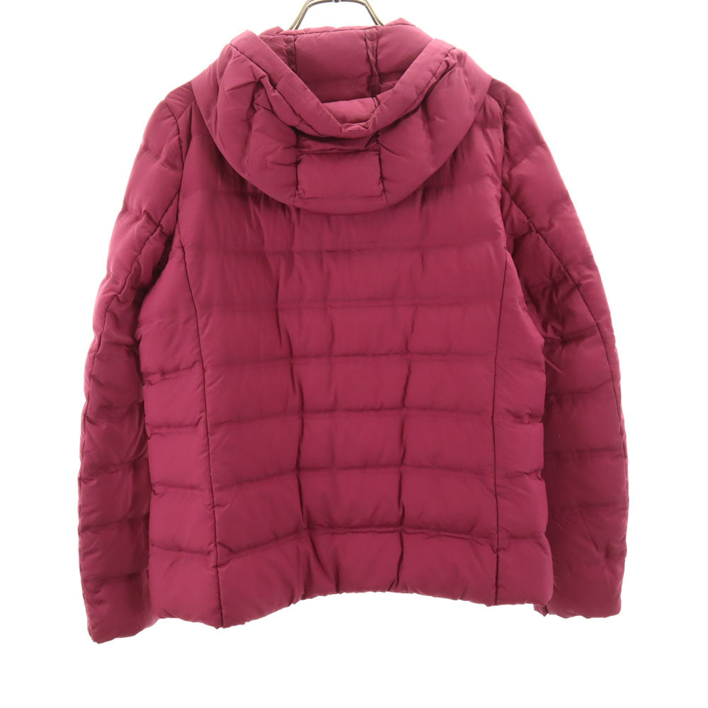 UNIQLO ユニクロ 長袖 ウルトラライトダウン シームレス パーカー M マゼンタ系 レディース