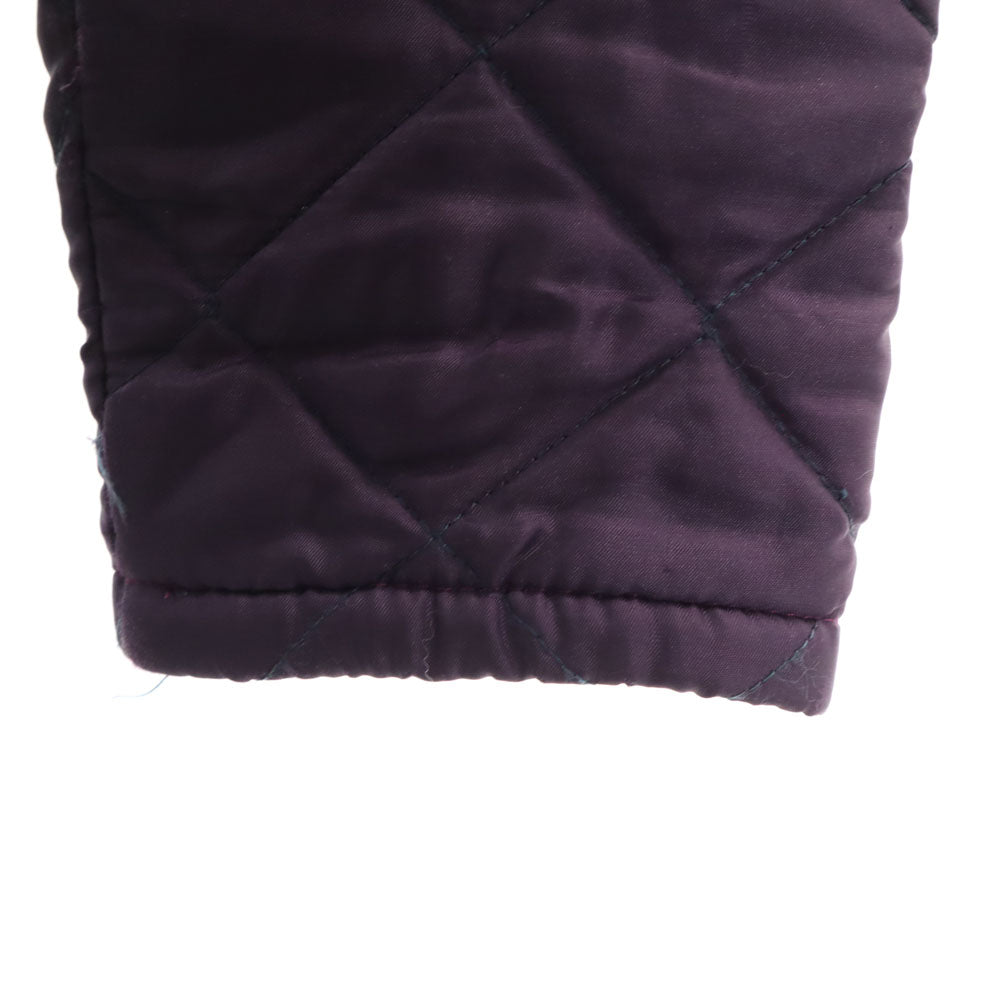 LAVENHAM ラベンハム イングランド製 キルティングコート 38 パープル 中綿入り レディース