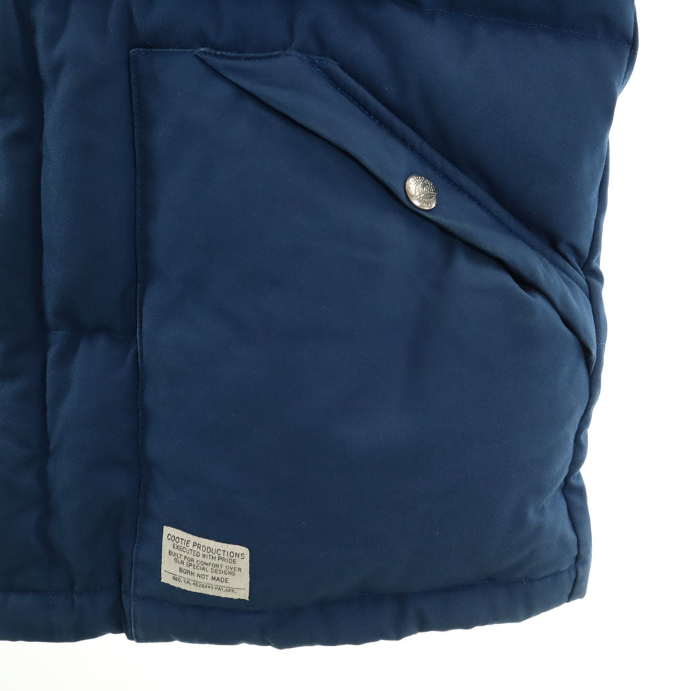 クーティープロダクションズ ダウンジャケット S ブルー系 COOTIE PRODUCTIONS メンズ