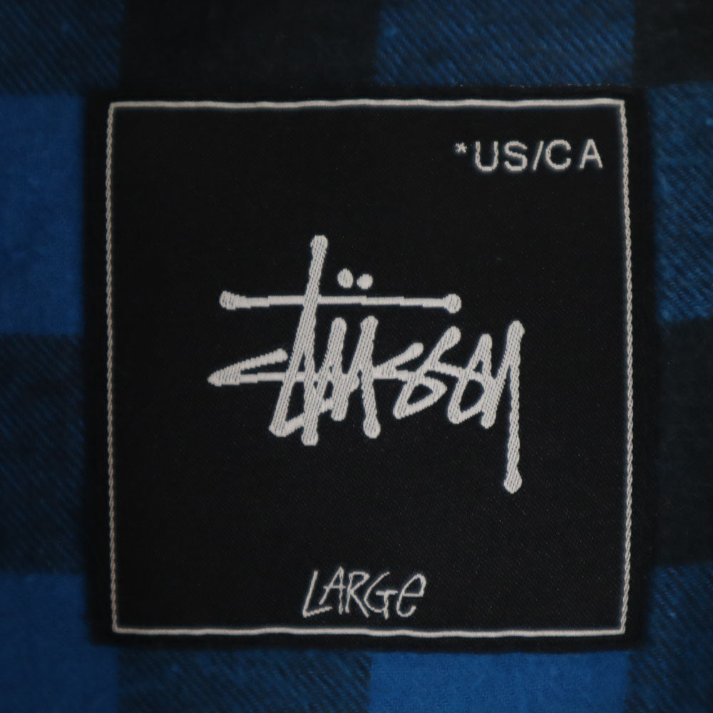 ステューシー カモフラ柄 サーモライト ジャケット L グレー STUSSY メンズ