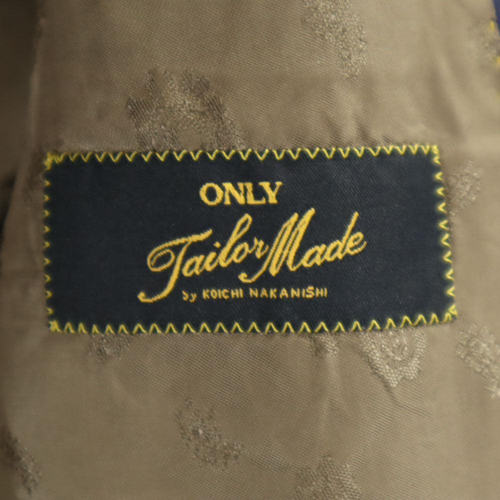 ドラゴ ×オンリー ウール 100% ストライプ スリーピース スーツ 上下 セットアップ ネイビー ONLY メンズ