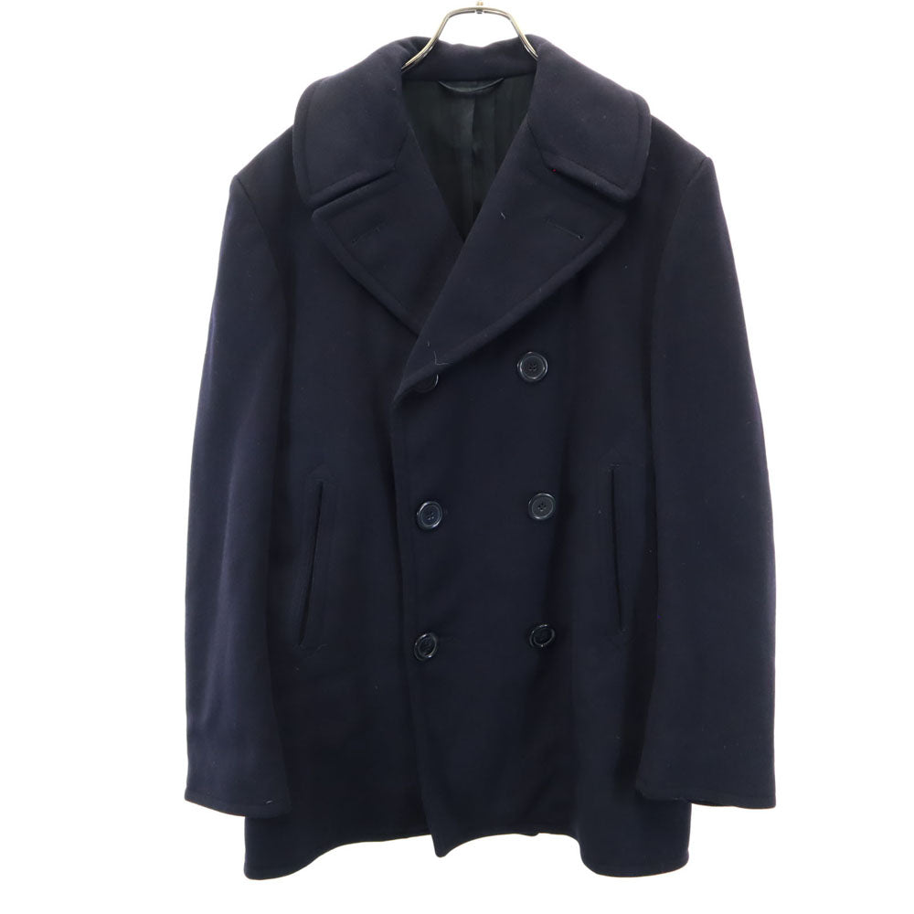 US NAVY アメリカ海軍 60s DSA ヴィンテージ メルトン ピーコート 38R 濃紺 メンズ