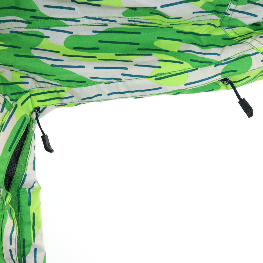 コロンビア 総柄 ウィンター ジャケット L グリーン系 Columbia アウトドア OMNI-TECH メンズ