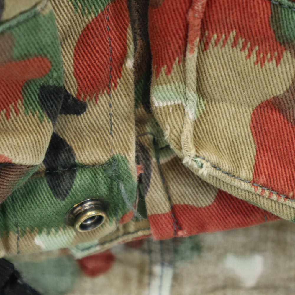 SWISS ARMY スイス軍 70s ヴィンテージ アルペンカモ M60 アルペンカモ ミリタリージャケット カーキ メンズ