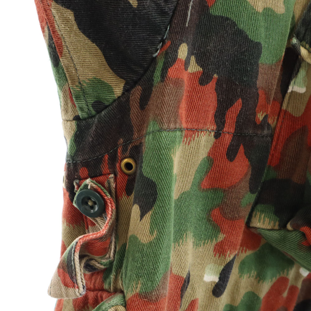 SWISS ARMY スイス軍 70s ヴィンテージ アルペンカモ M60 アルペンカモ ミリタリージャケット カーキ メンズ