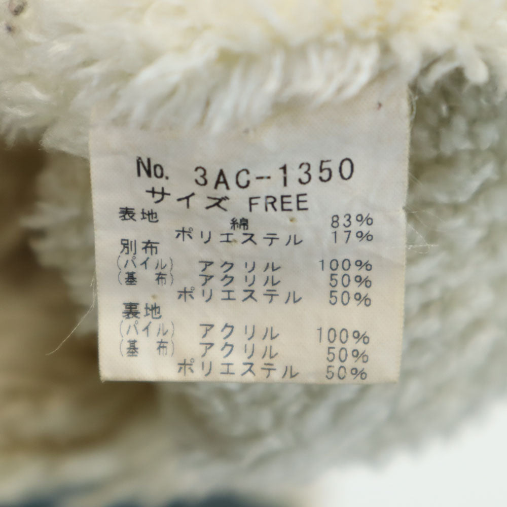 HYSTERICS ヒステリックス 日本製 デニムジャケット FREE アイスブルー 裏ボア レディース