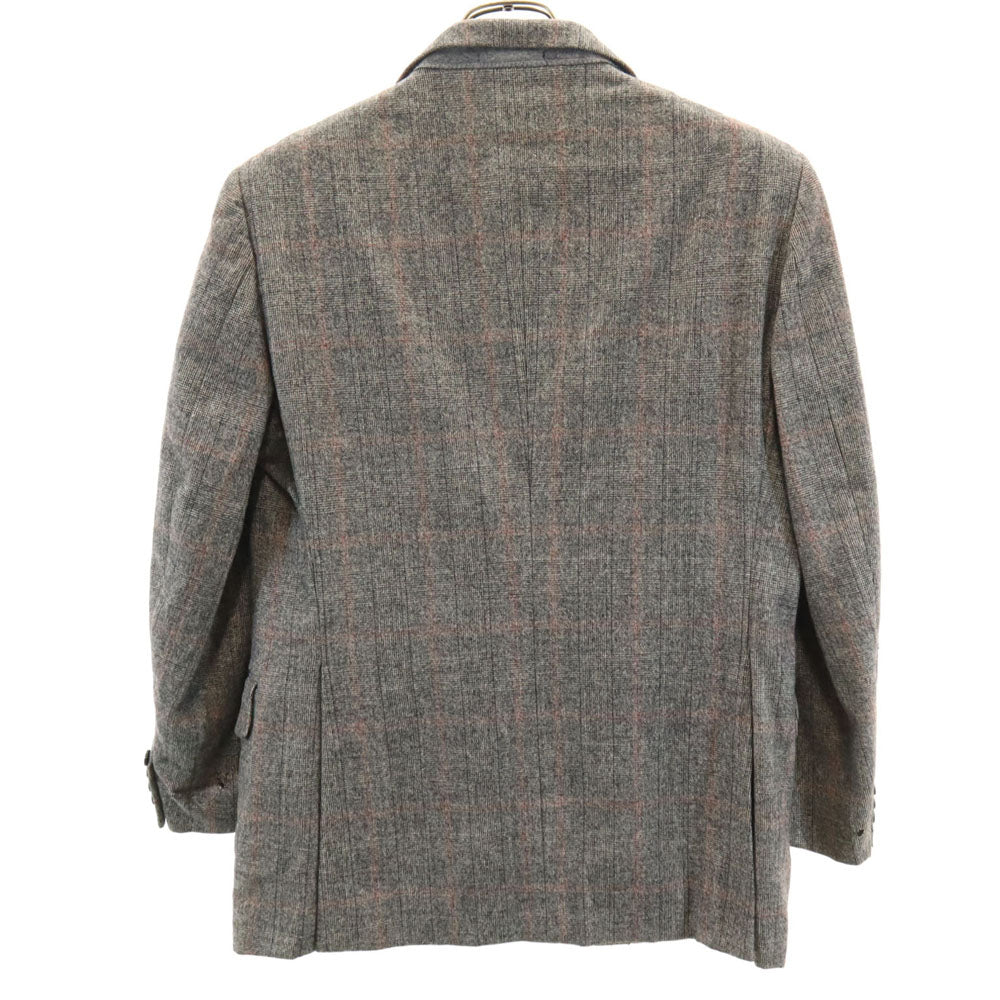 Burberrys バーバリーズ 90s オールド グレンチェック テーラードジャケット AB4 グレー ブレザー メンズ