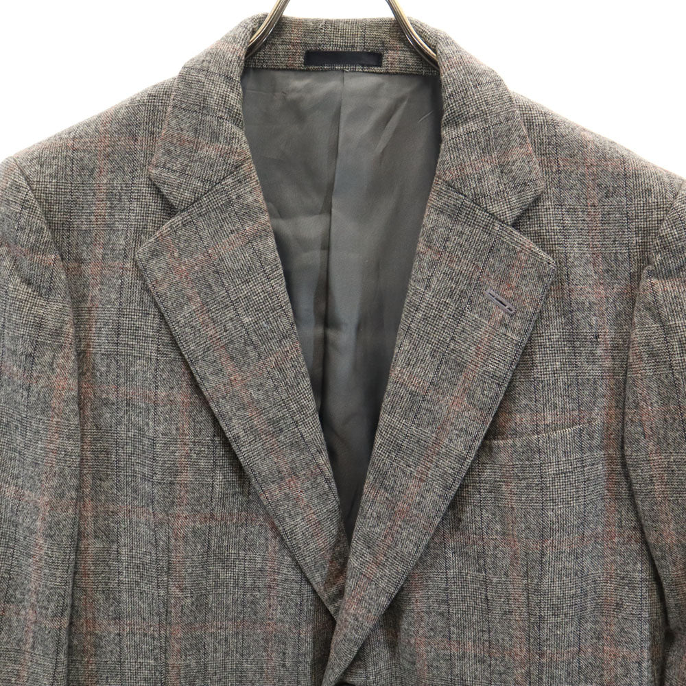 Burberrys バーバリーズ 90s オールド グレンチェック テーラードジャケット AB4 グレー ブレザー メンズ