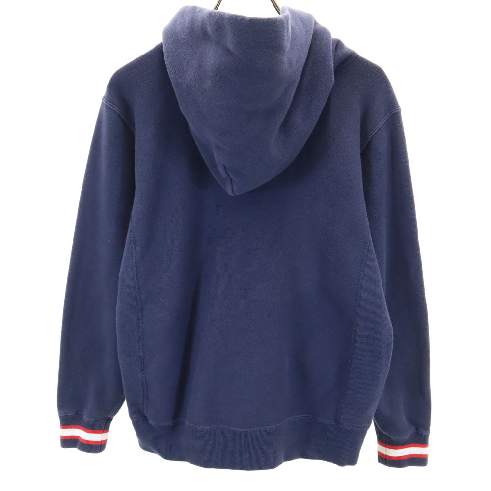 Champion チャンピオン エクストララージ コラボ 長袖 リバースウィーブ スウェットパーカー M ネイビー x XLARGE 裏起毛 メンズ