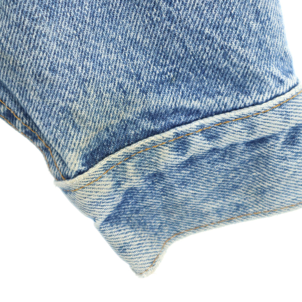 Levi's リーバイス 80s オールド USA製 57508-0218 4th デニムジャケット M ブルー ハンドウォーマーポケット キッズ