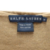 ラルフローレン 長袖 ニット ジップパーカー M ベージュ RALPH LAUREN レディース