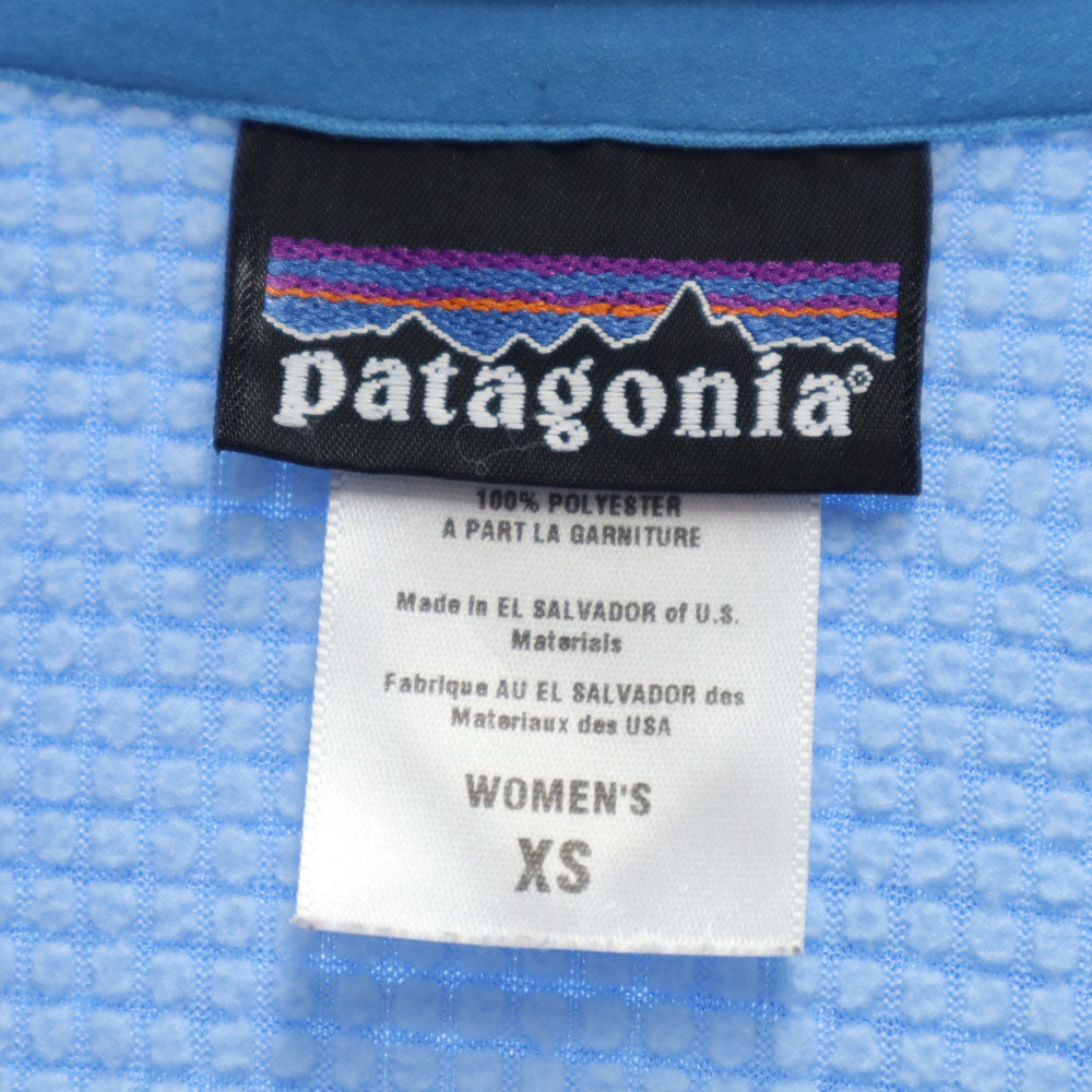 patagonia パタゴニア 36160F6 ライトウェイト レギュレーターR4 フリースジャケット XS ライトブルー ポーラテック アウトドア レディース