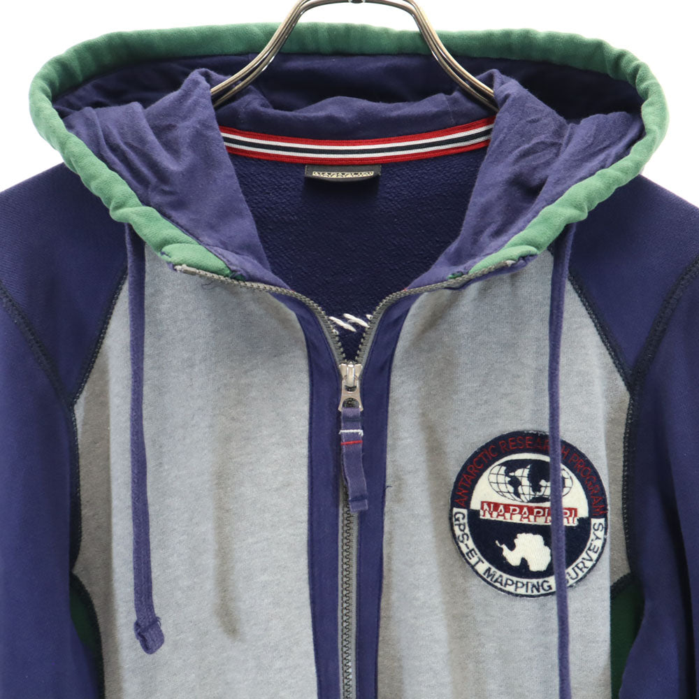 NAPAPIJRI ナパピリ 長袖 スウェット ジップパーカー S グレー 他 メンズ